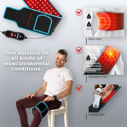 Holamed AuraFLEX™ RED & Infrared Light Therapy Belt