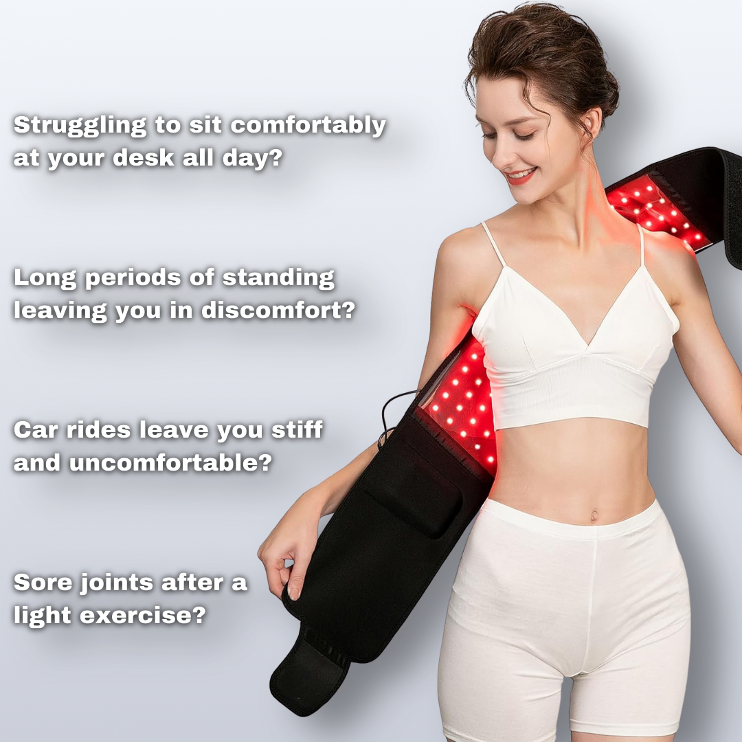 Holamed AuraFLEX™ RED & Infrared Light Therapy Belt